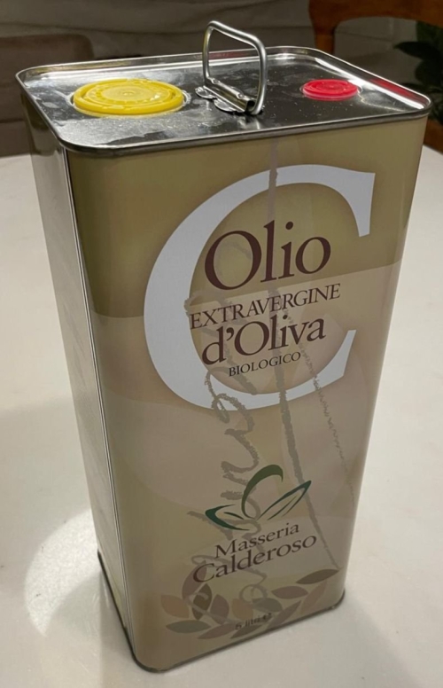 Organic Extra Virgin Olive Oil - Masseria Calderoso