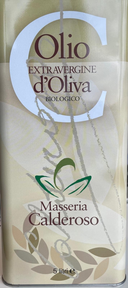 Organic Extra Virgin Olive Oil - Masseria Calderoso