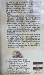 Organic Extra Virgin Olive Oil - Masseria Calderoso